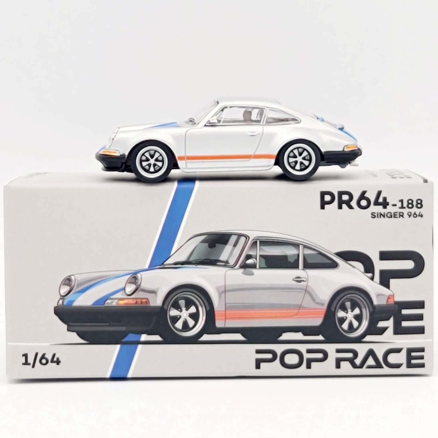 Pop Race Singer Porsche 964 - 1:64 (2025 Limited Edition)